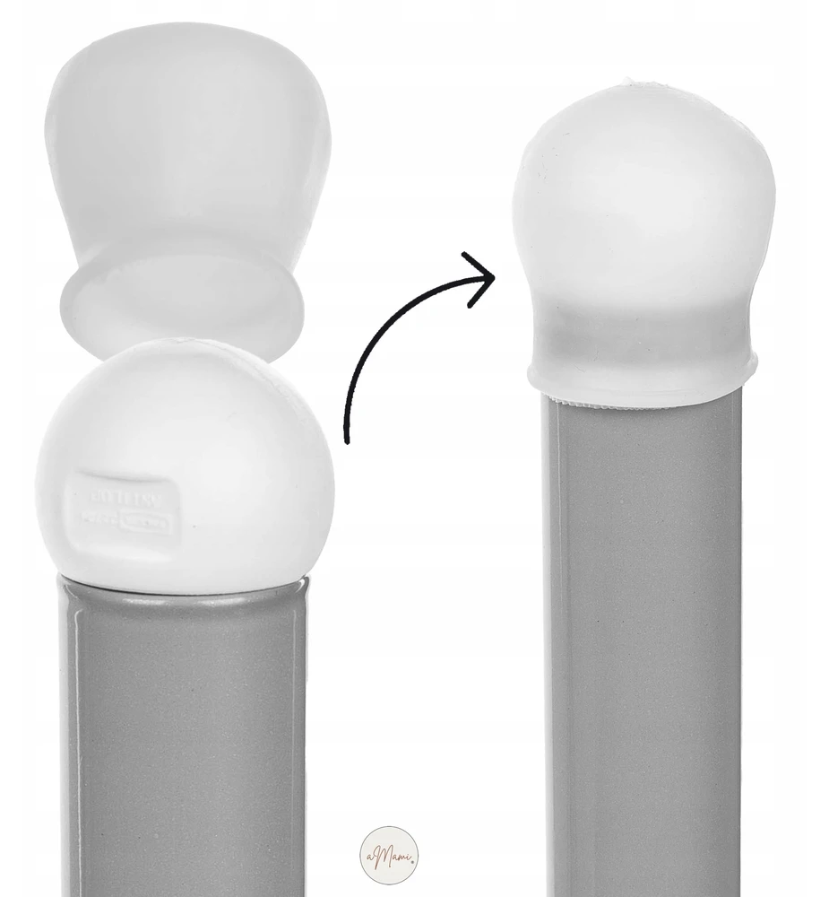 Amami Antilop IKEA neslystančios silikoninės kojų pagalvėlės, 4 vnt