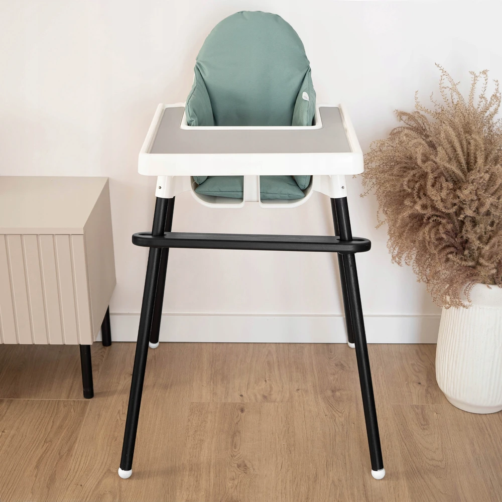 aMami Komplektacija: Reguliuojama kėdutė + IKEA Antilop fanera Juodas stiliaus