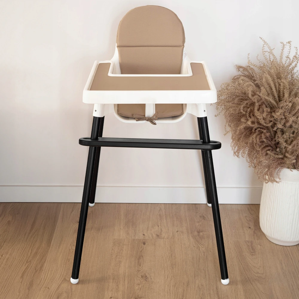 aMami Komplektacija: Reguliuojama kėdutė + IKEA Antilop fanera Juodas stiliaus
