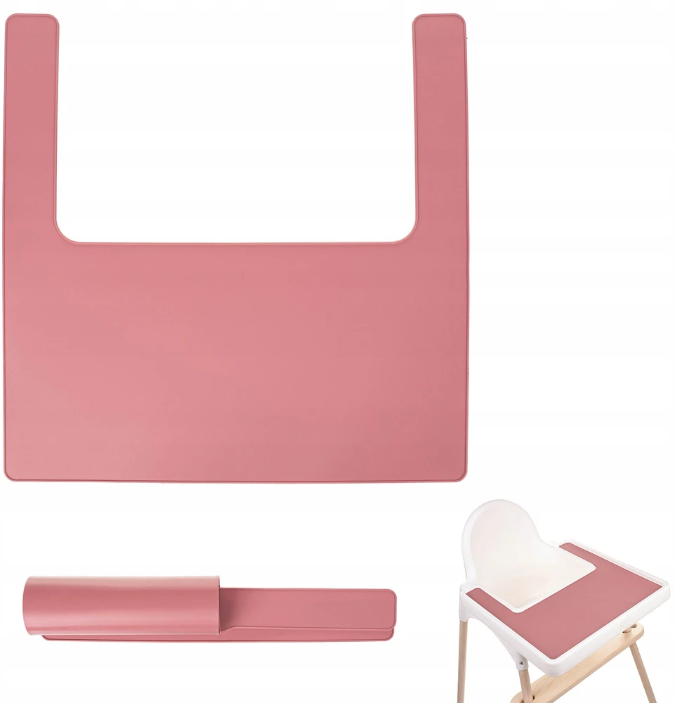 AMami Silikonas be BPA IKEA Antilop FUCHSIA maitinimo kilimėlis