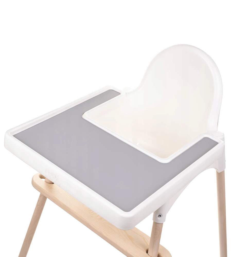 aMami silikoninis kilimėlis be BPA, skirtas IKEA Antilop kėdei, PILKA