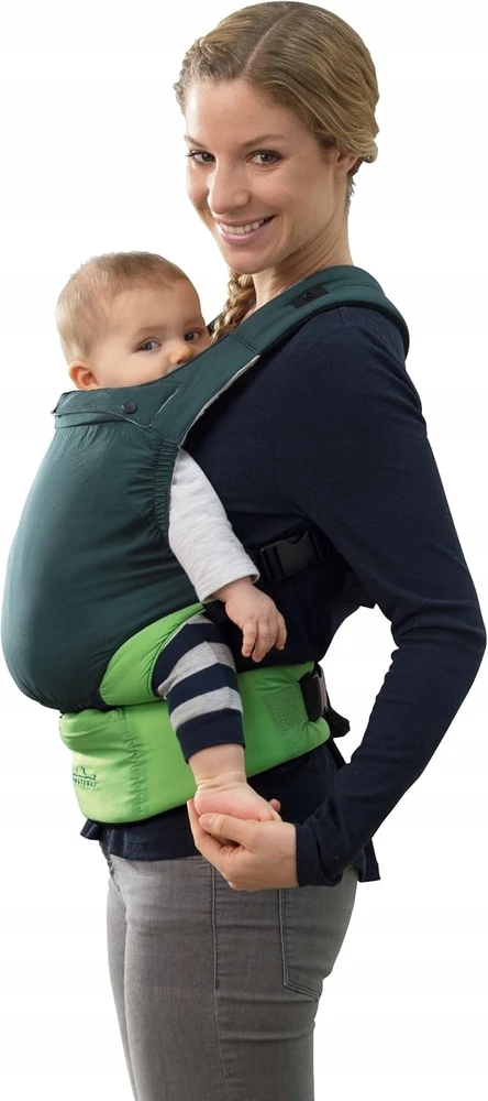 Amazonas Smart Carrier Ultra-Light apvyniojamas nešioklė, žalia, 15 kg