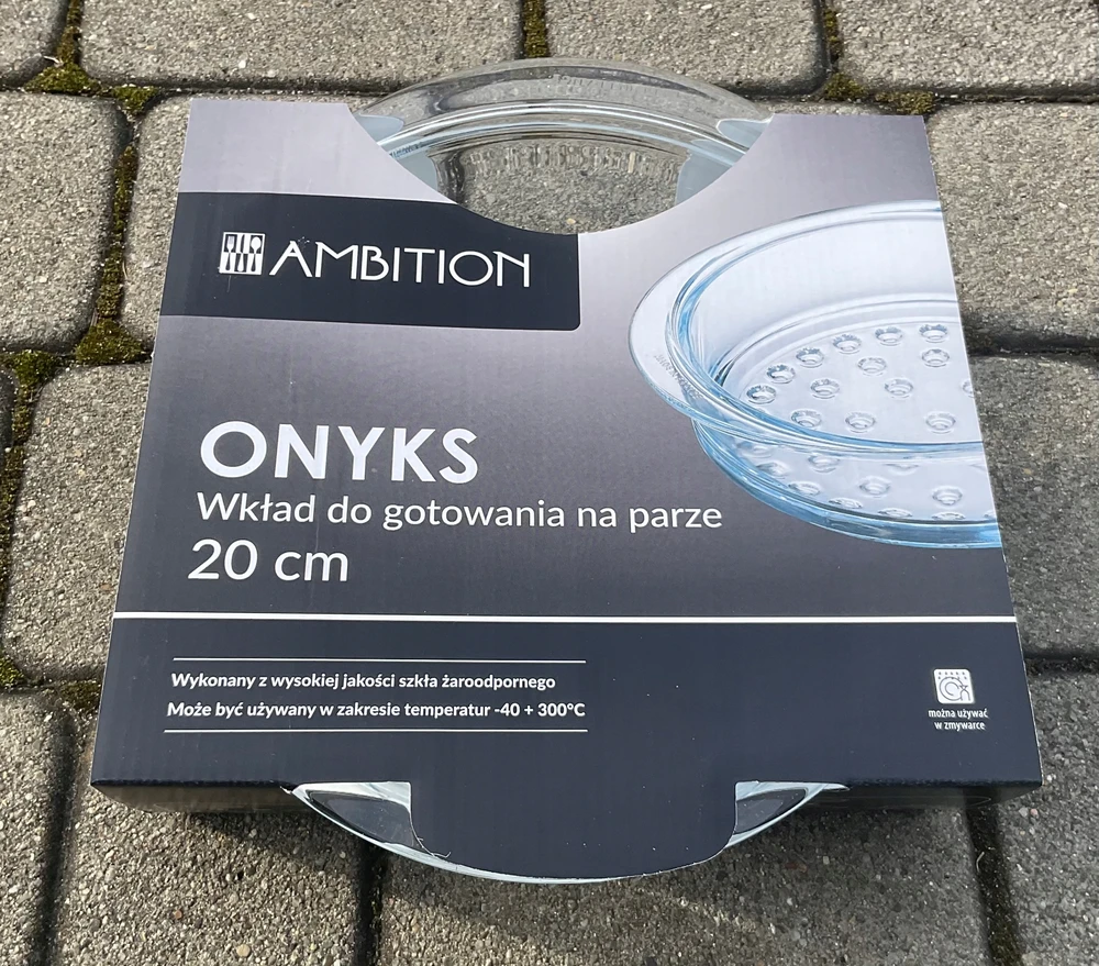 AMBITION GLASS SIEVE GARINIMO Įdėklas puodui, 20 cm krepšelis