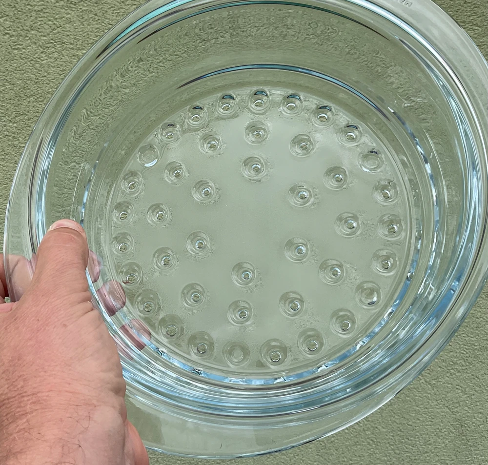 AMBITION GLASS SIEVE GARINIMO Įdėklas puodui, 20 cm krepšelis