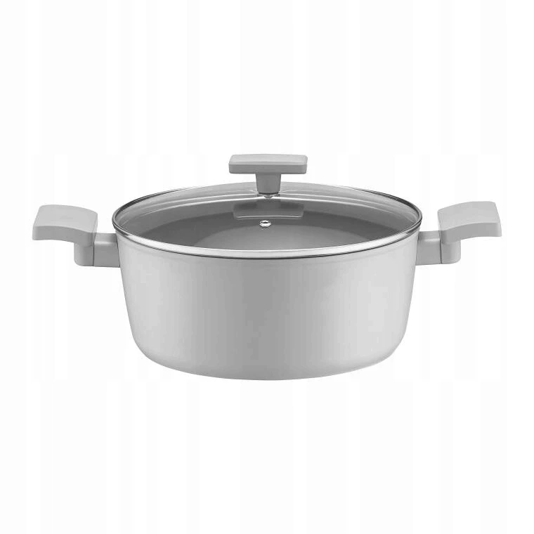 AMBITION GRIS PUODAS SU DANGIU 20 CM 2,2 L ALUMINIUM INDUCTION QUALUM BASIC