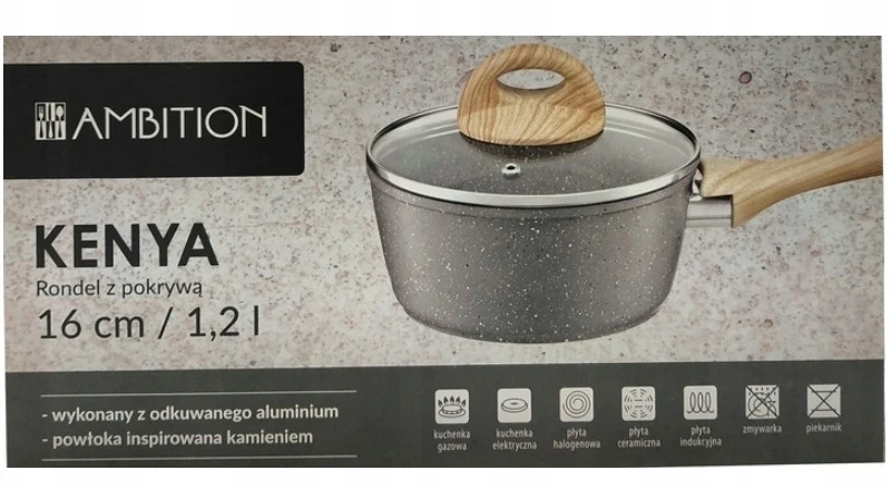Dajar Prikaistuvis Ambition KENYA 16cm 1,2L