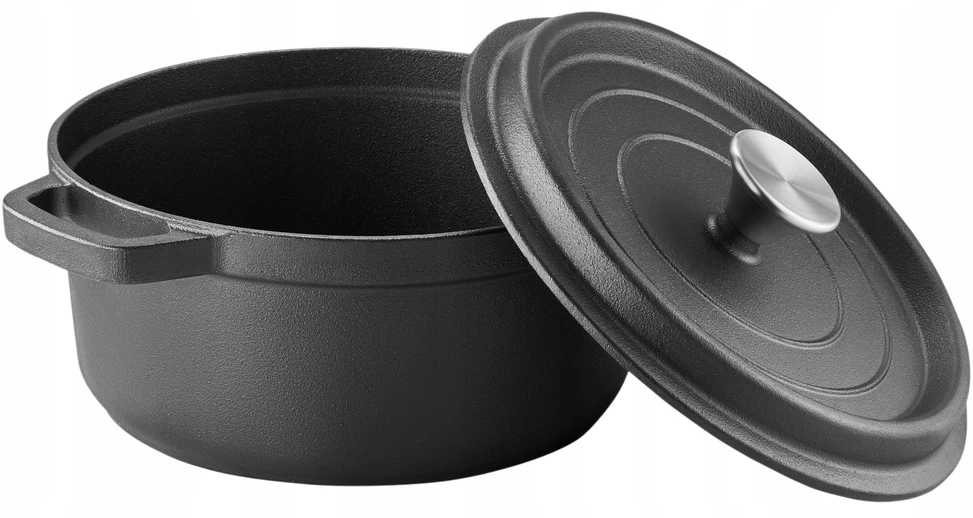Ambition ketaus puodas su dangčiu Iron, 3.5 L, 24 cm