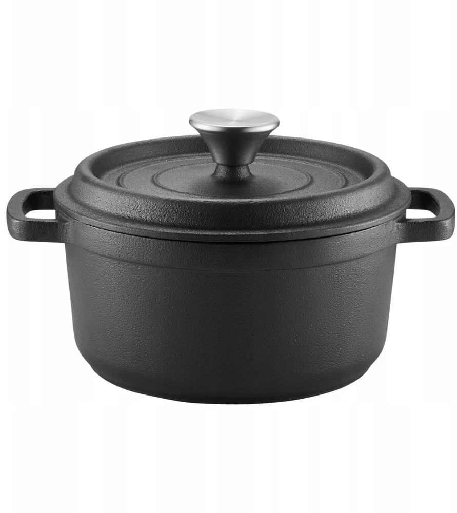 Ambition ketaus puodas su dangčiu Iron, 3.5 L, 24 cm