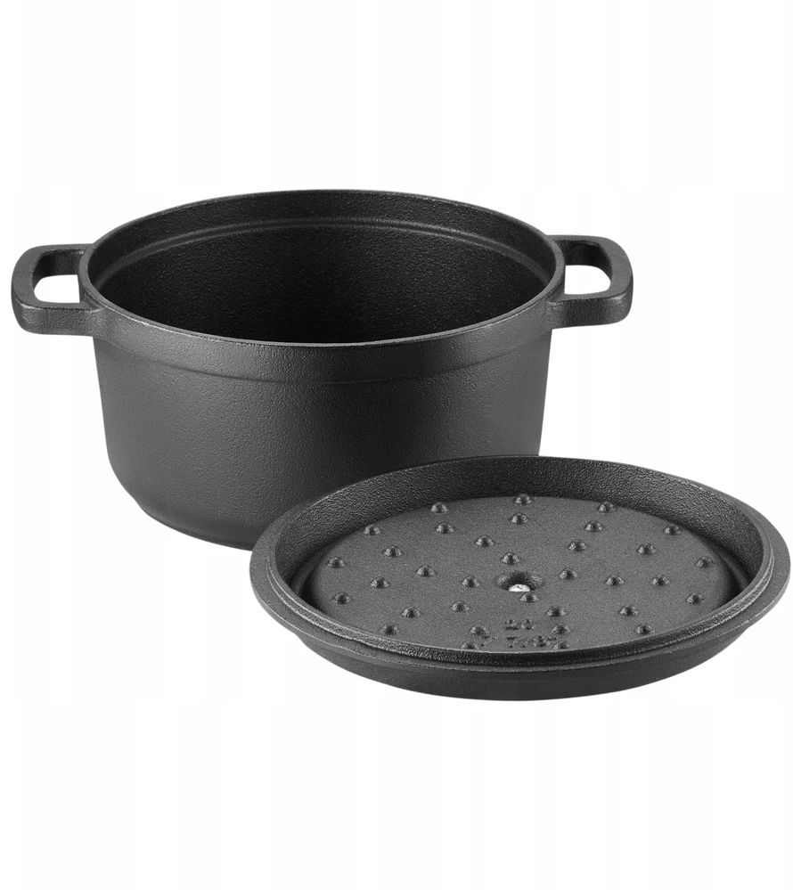 Ambition ketaus puodas su dangčiu Iron, 3.5 L, 24 cm