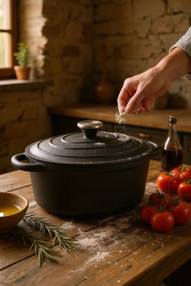Ambition KETUS PUODAS SU DANGIU 3,7L GELEŽIO AMBICIJOS INDUKCINĖ KROSTELĖ