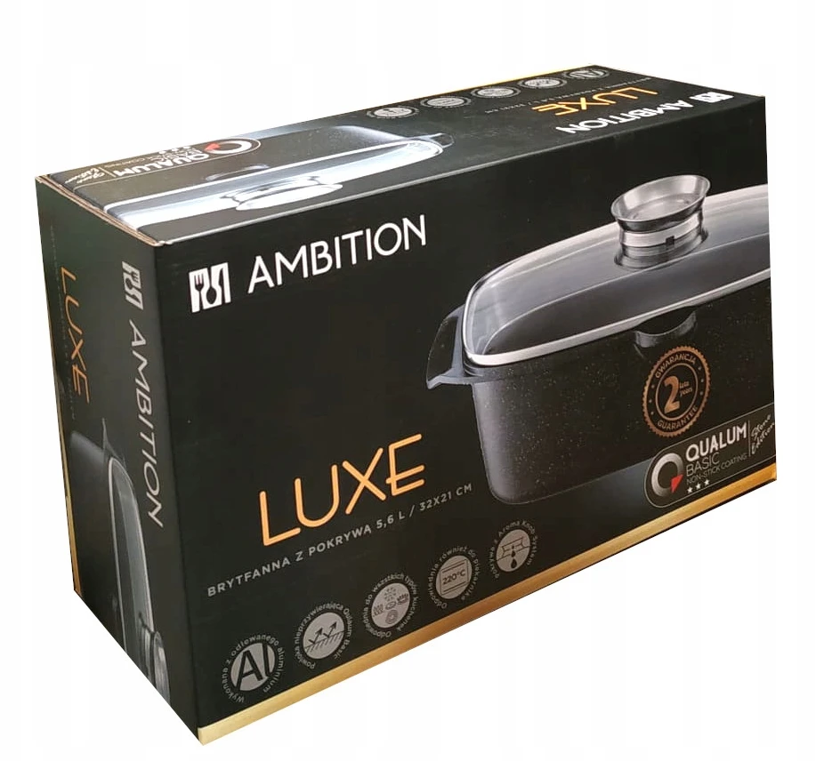 Ambition LUXE neprideganti keptuvė 5,6 l