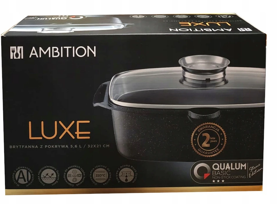 Ambition LUXE neprideganti keptuvė 5,6 l