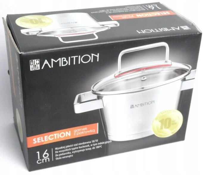 Dajar AMBITION puodas su dangčiu Selection, 16 cm, 1,7 l