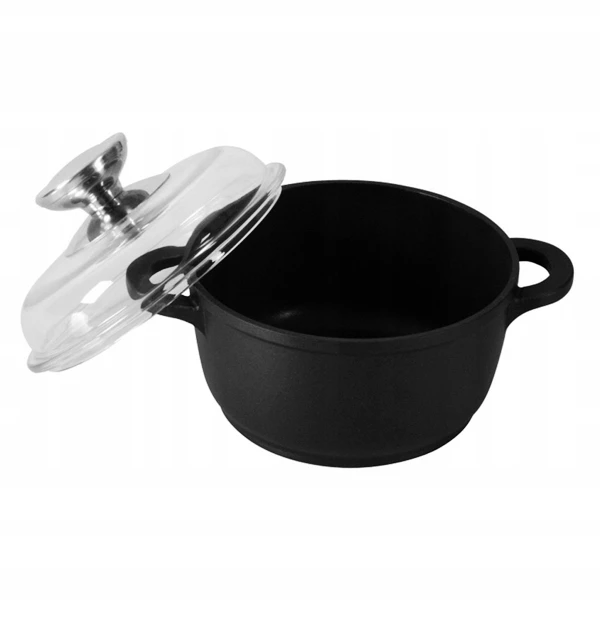 Dajar AMBITION puodas su dangčiu Taurus, 16 cm, 1,25 l
