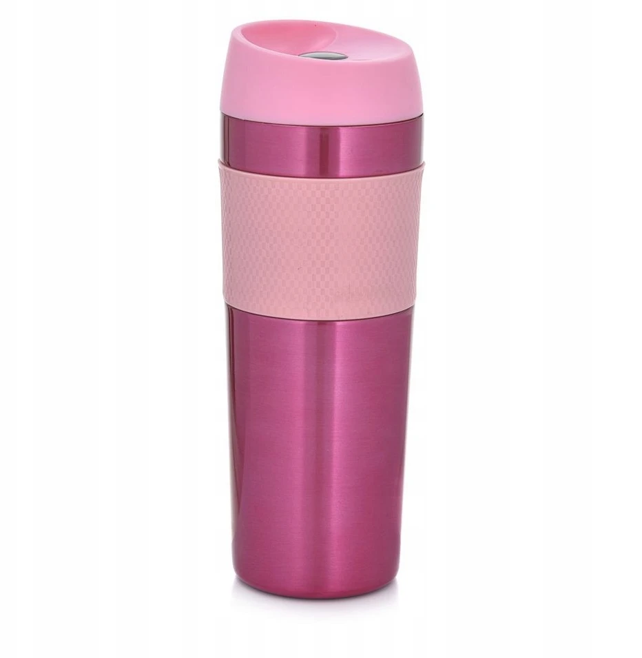 Ambition termopuodelis Metallic, 0.45 l, rožinis