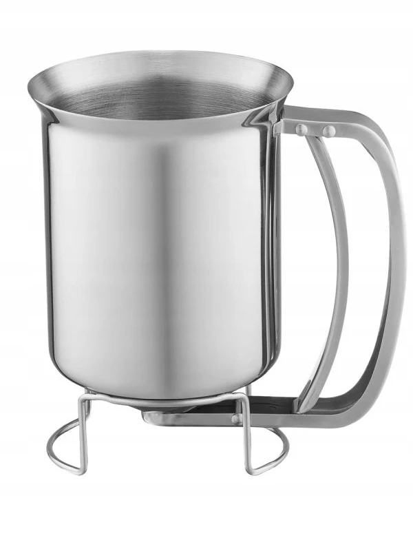 Ambition Tešlos dozatoriaus piltuvas 1vnt 900ml nerūdijančio plieno talpi naudinga Dozė