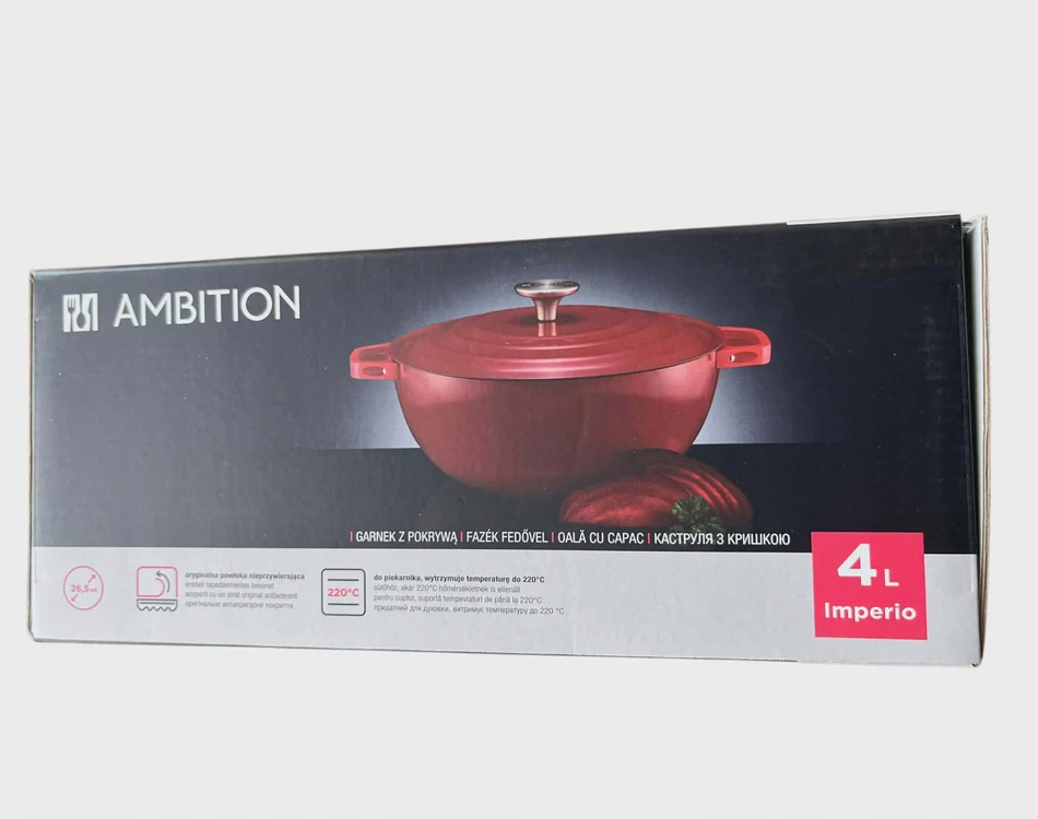 Ambition tradicinis puodas 4 l