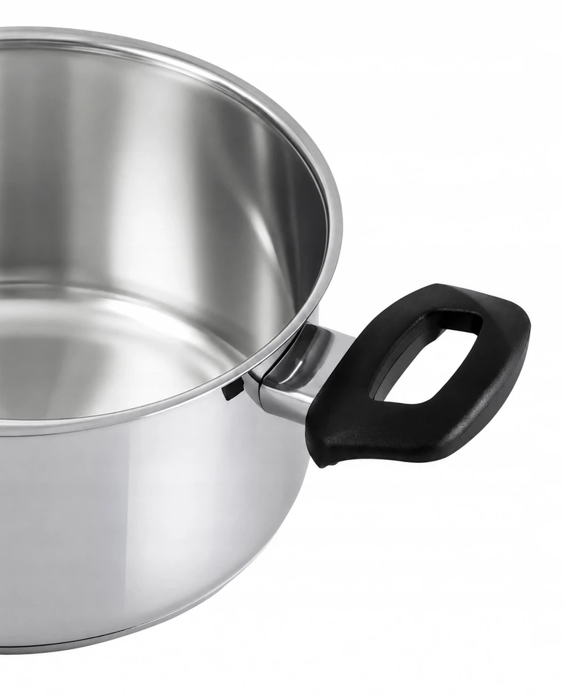 AMEFA SAHARA nerūdijančiojo plieno indukcinis puodas su dangčiu 24 cm 5,5 l