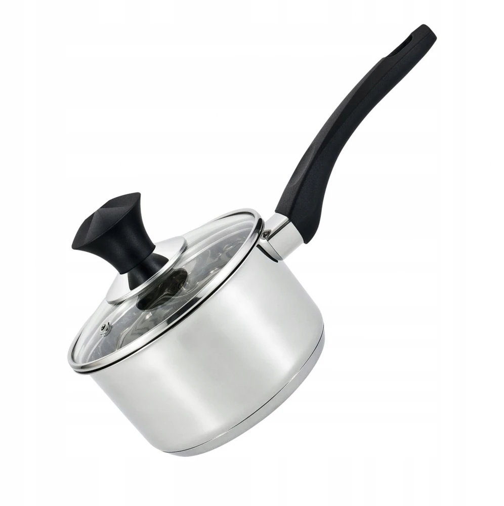 AMEFA SAHARA SAFETY nerūdijančio plieno MAŽAS PUODAS SU RANKENE, INDUKCINIS, 14 cm, 1,2 l