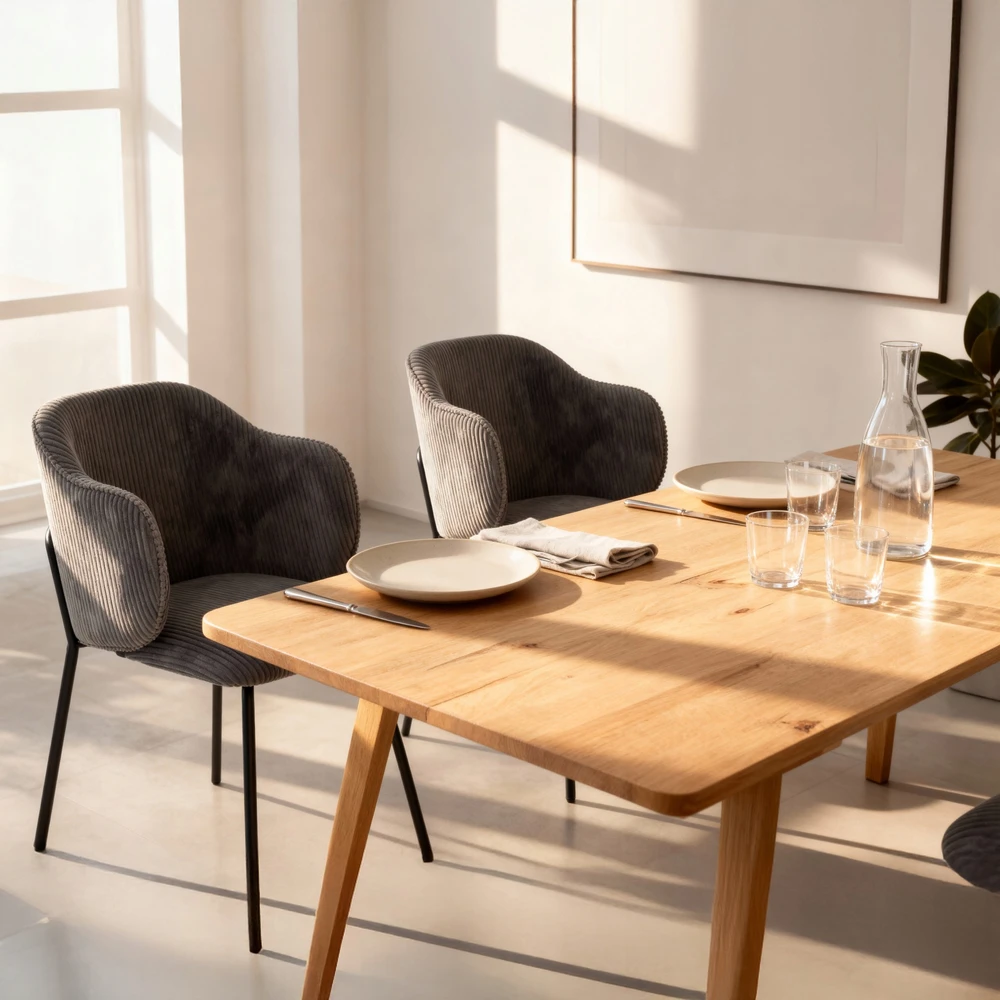 AMELIA aksomu apmušta velvetinė kėdė JUMIhome valgomajam LIVING ROOM