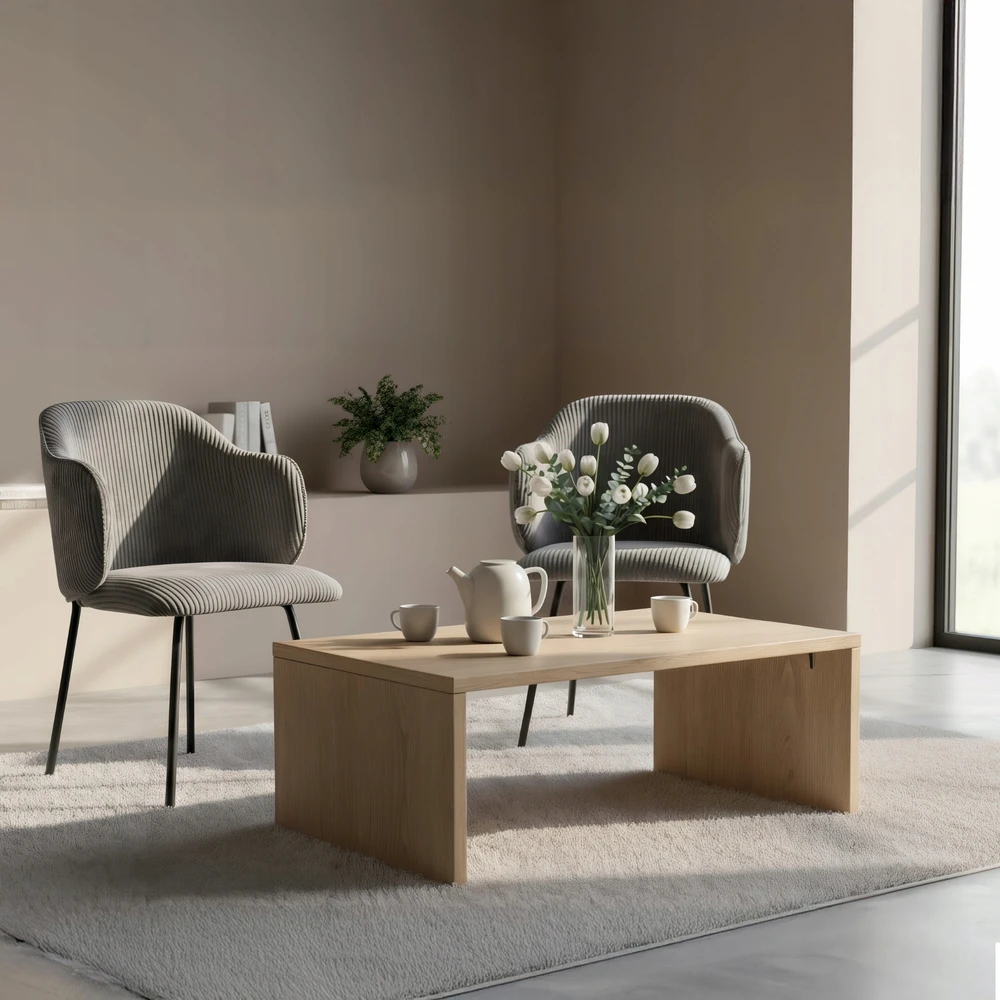 AMELIA aksomu apmušta velvetinė kėdė JUMIhome valgomajam LIVING ROOM
