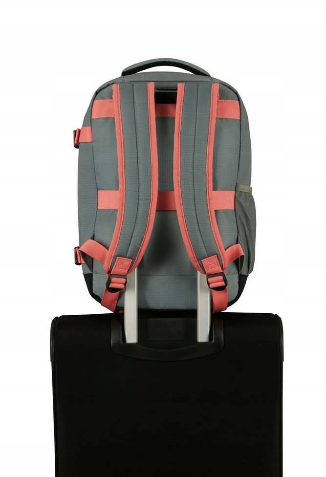 149174 A635 Kuprinė KABINOWY (RYANAIR) AMERICAN TOURISTER TAKE2CABIN S SAGE/CORAL