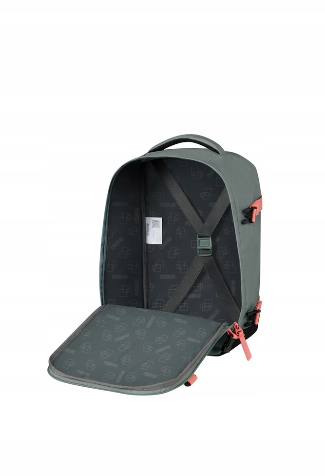 149174 A635 Kuprinė KABINOWY (RYANAIR) AMERICAN TOURISTER TAKE2CABIN S SAGE/CORAL