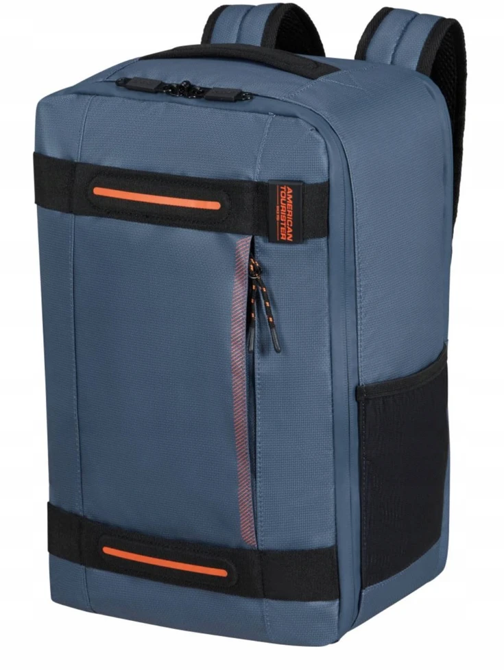 American Tourister Urban Track kuprinė 24l, mėlyna, nešiojamam kompiuteriui