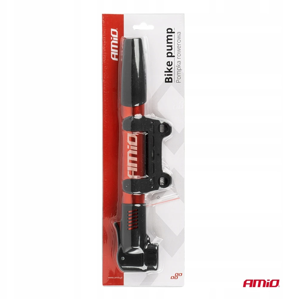 Rankinė pompa dviračiui PU01, 28 cm AMIO-02145