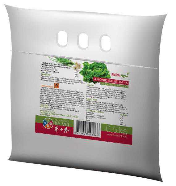 BALTICAGRO Amonio salietra + S, 0,5kg
