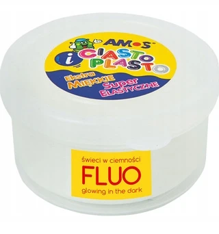 AMOS CAKE-PLAY PASTA 30G FLUO Baltas