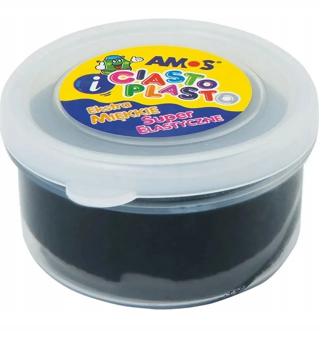 AMOS CakePlasto masė 30g juoda