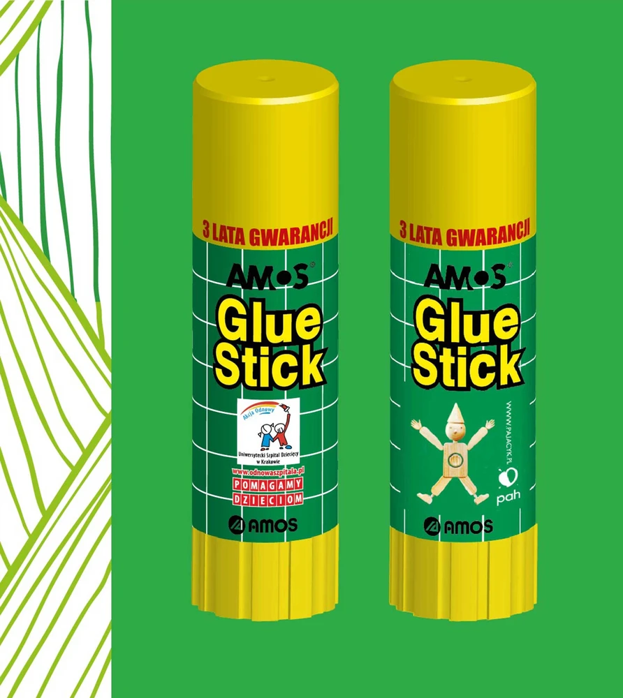 AMOS GLUE 15g ORIGINAL (EKRANAS 20vnt) originalus su marionete