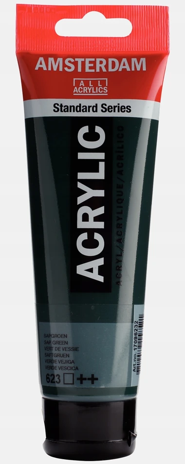 Amsterdam Akriliniai dažai 20ml, 623 Sap Žalias