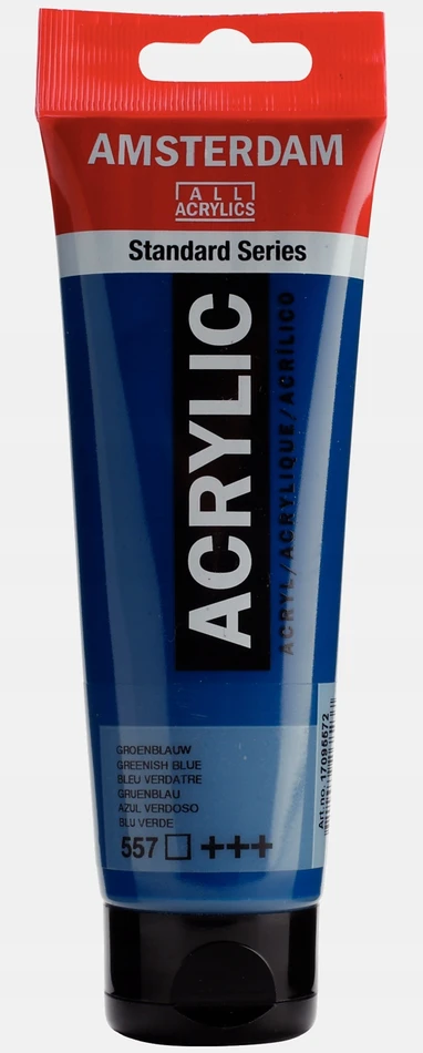 Amsterdam akriliniai dažai "mėlyna žalsva" 120 ml