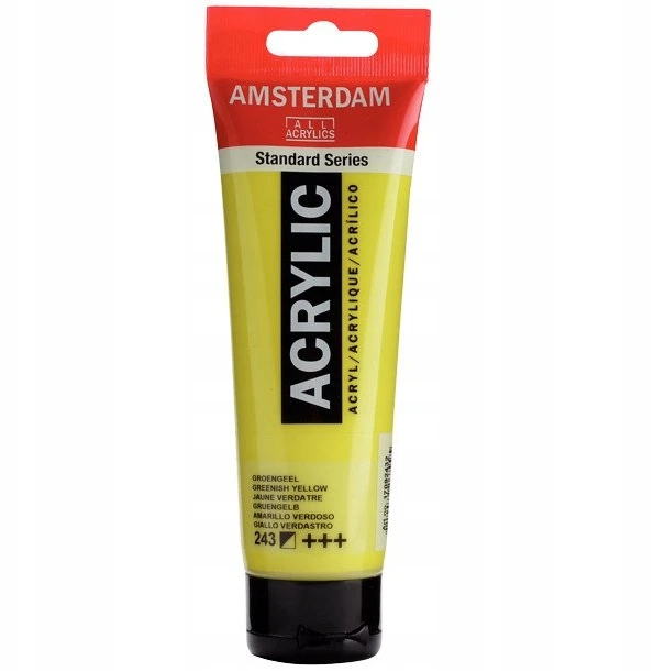 Amsterdam Akriliniai Dažai Žalsvai Geltoni 120 ml