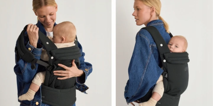 Anex Whiz-hug - Reguliuojama Ergonomiška Nešioklė 0-15 kg | Mochas