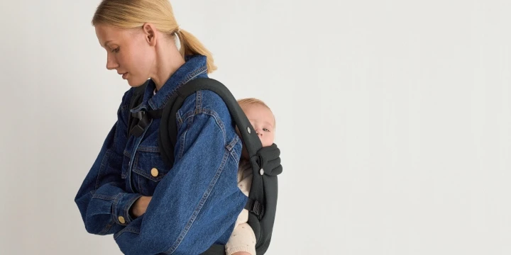Anex Whiz-hug - Reguliuojama Ergonomiška Nešioklė 0-15 kg | Mochas