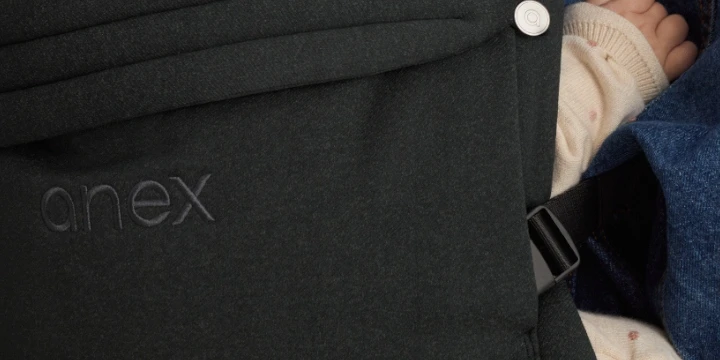 Anex Whiz-hug - Reguliuojama Ergonomiška Nešioklė 0-15 kg | Mochas