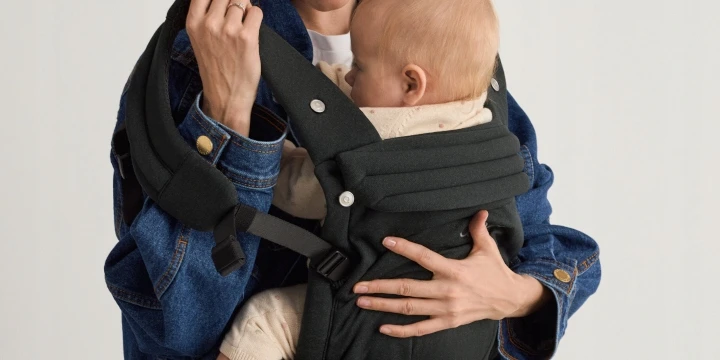 Anex Whiz-hug - Reguliuojama Ergonomiška Nešioklė 0-15 kg | Mochas