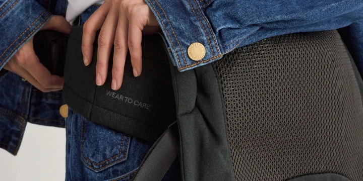 Anex Whiz-hug - Reguliuojama Ergonomiška Nešioklė 0-15 kg | Mochas