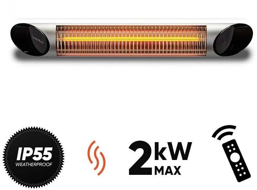 Infraraudonųjų spindulių šildytuvas Veito Blade Mini