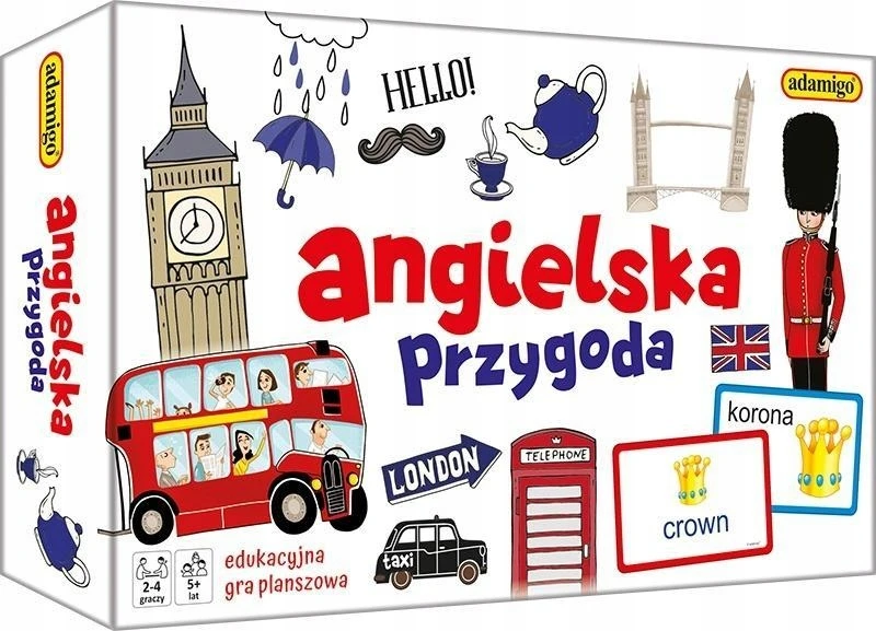 Anglų nuotykių viktorina - Adamigo
