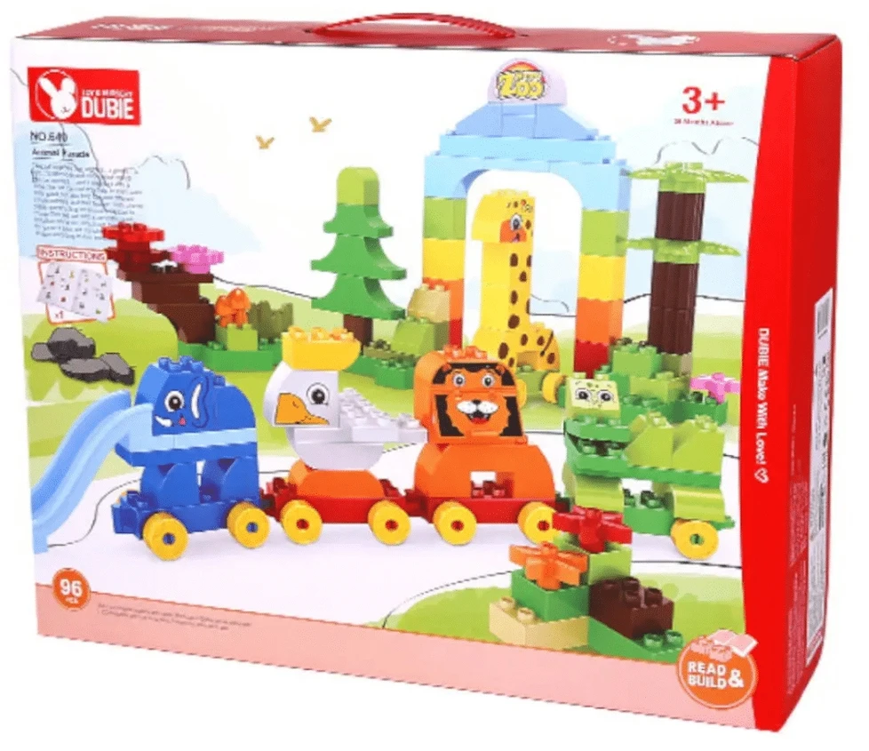 „Animal Parade“ blokai, „Wange DUBIE 640“, suderinamas su DUPL0 + FREE