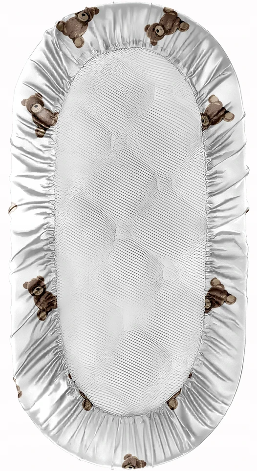 Ankras Medvilninė paklodė su guma lopšiui ir vežimėliui 38x80 cm