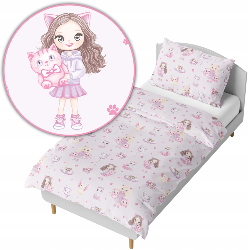 Patalynės komplektas Ankras Patalynė DZIECIĘCA MŁODZIEŻOWA 140x200 PRODUKT POLSKI