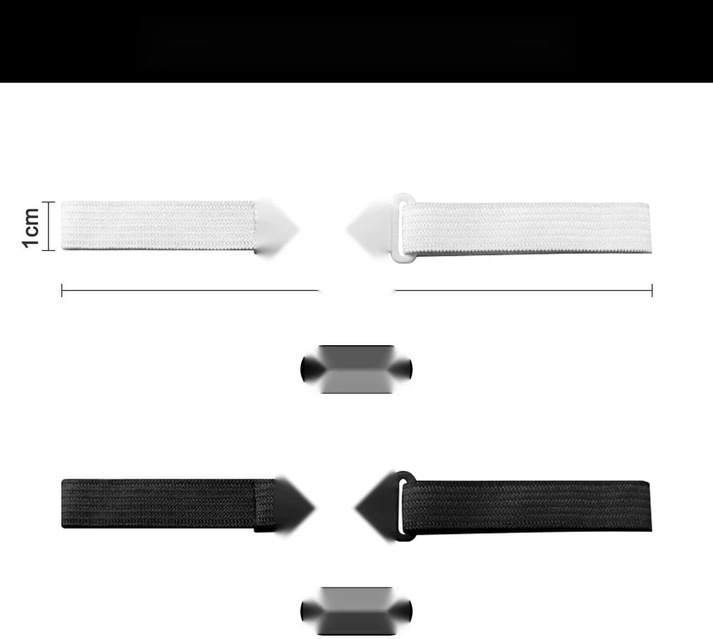 ANKSTESNĖS 6 Vnt. 45 CM REGULIUOJAMI ILGAMI ELASTINGI SIUVIMO PRIEDAI