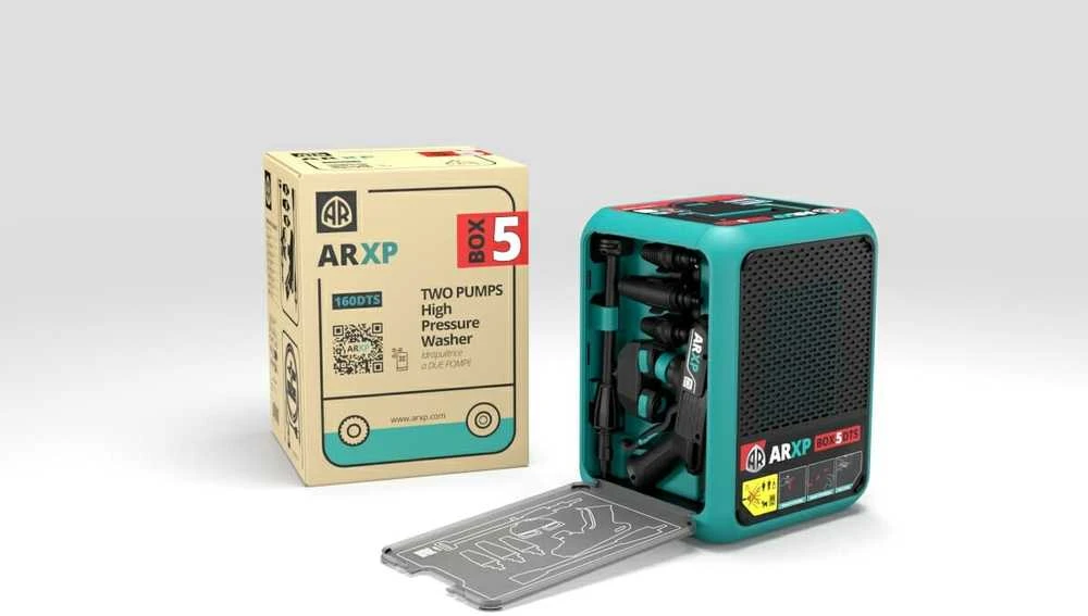 Annovi Reverberi Aukšto slėgio plautuvas BOX5 160DTS ARXP ARXP 160bar/maks.850L/h 2700W