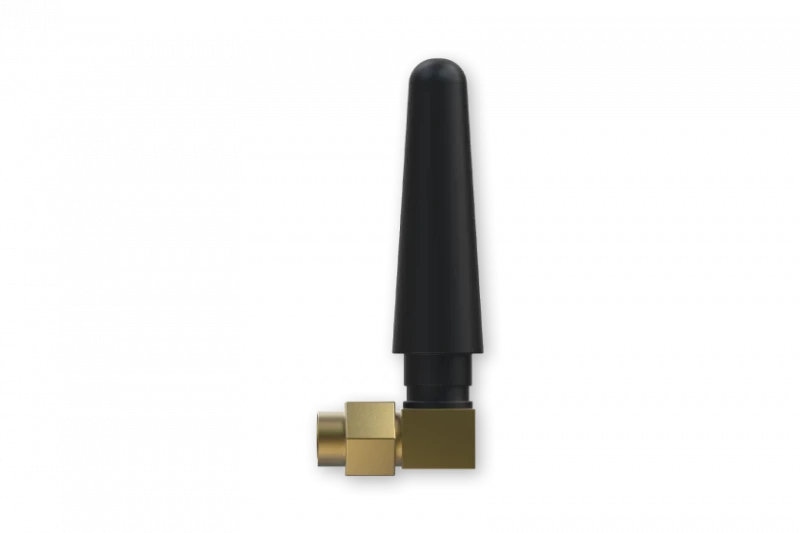 Teltonika kompaktiška mobiliojo ryšio SMA antenos kampinė dalis | PR1US450 | Stiprinimas 5.0 dB | 700-2700 GHz | Antenos jungties tipas SMA kištukas