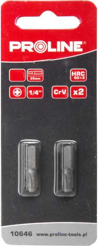Antgalis 1/4 25mm Proline PH2 2 vnt.